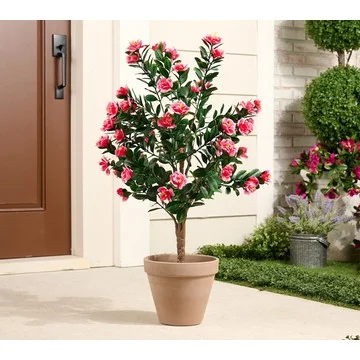 Wicker Park 3' Faux Azalea Tree