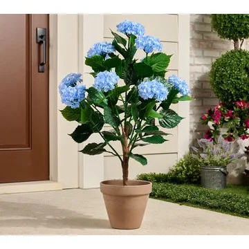 Wicker Park 3' Faux Hydrangea Tree