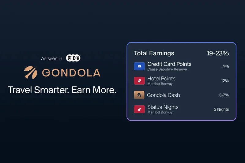 Gondola. Travel Smarter. Earn More.