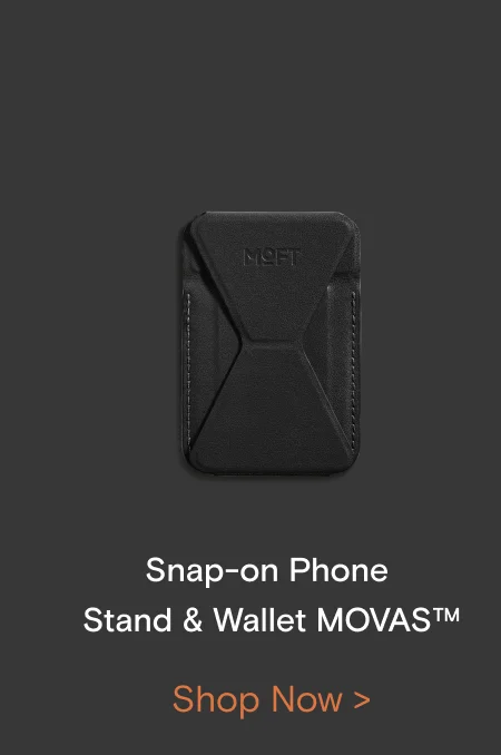 Snap on wallet and stand