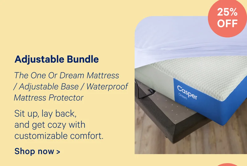 Adjustable Bundle; Sit up, lay back, and get cozy with customizable comfort.