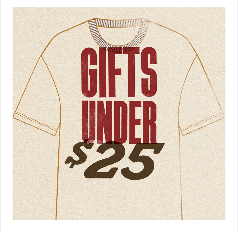 GIFTS UNDER $25
