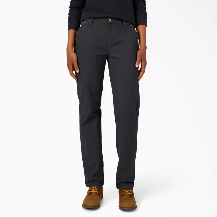Women's FLEX Relaxed Straight Fit Duck Carpenter Pants