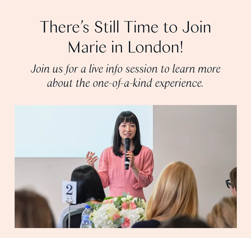 There’s Still Time to Join Marie in London! Join us for a live info session to learn more about the one-of-a-kind experience.