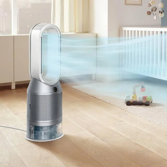 Dyson Purifier Humidify+Cool projecting purified, humidified air