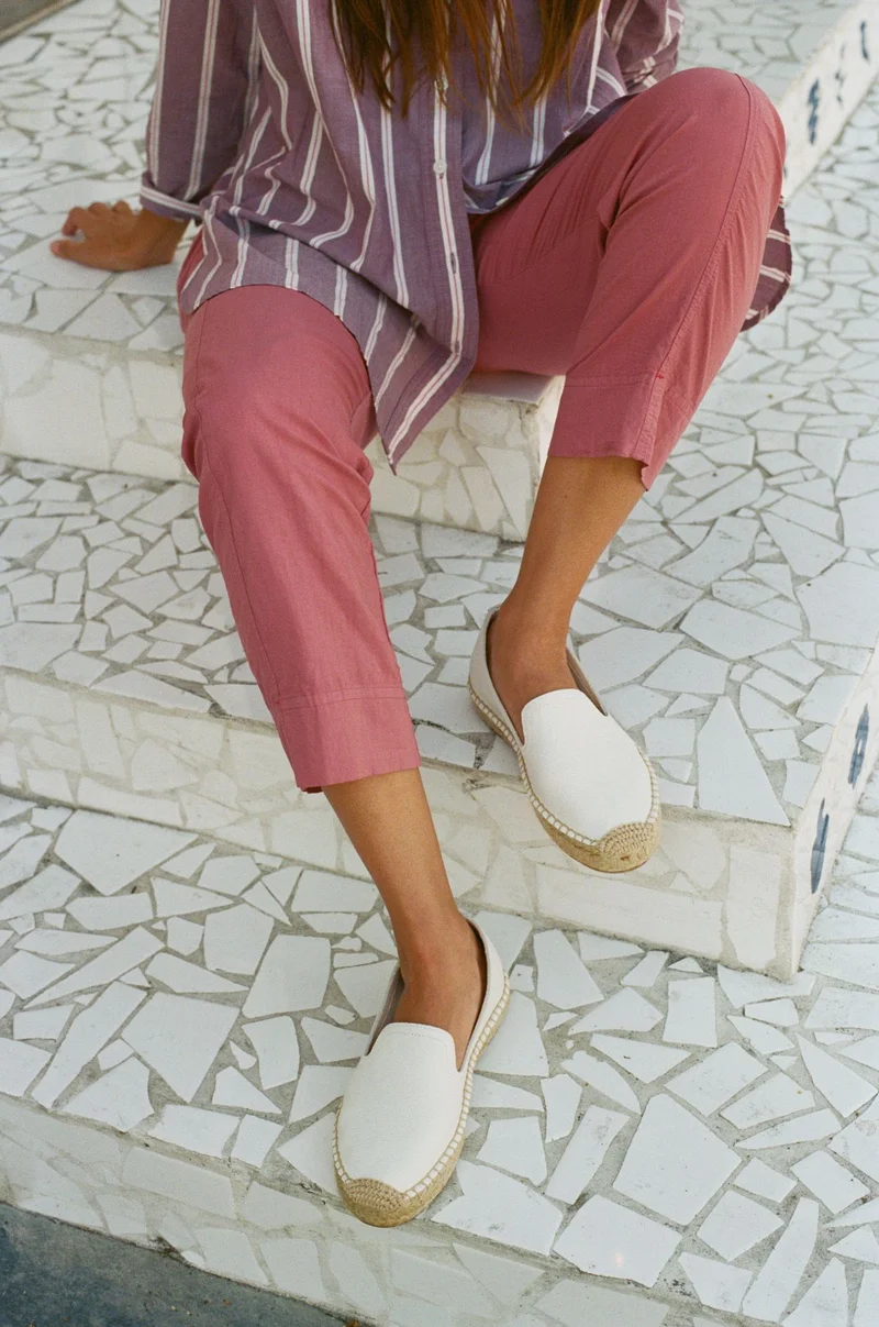 leather seville slipper