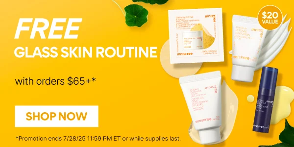 FREE GLASS SKIN ROUTINE WITH ORDERS $65+