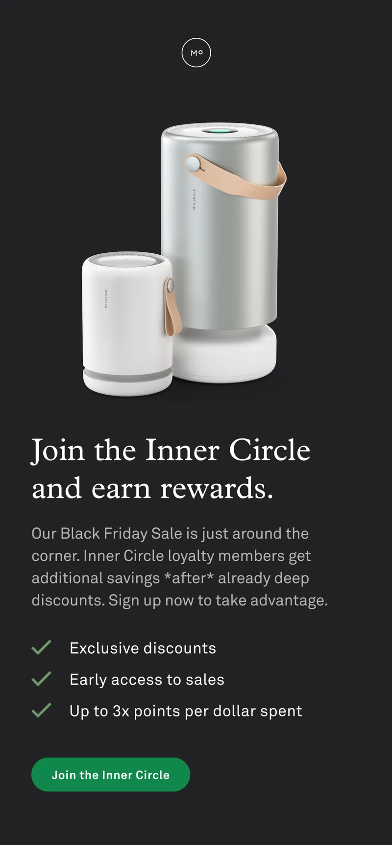 Join the Inner Circle and earn rewards