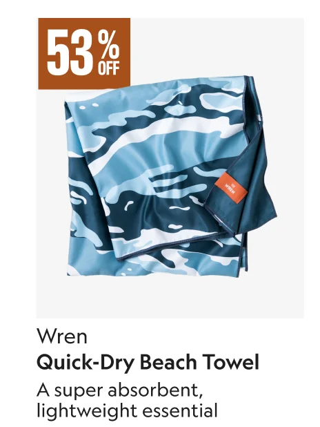 Quick-Dry Beach Towel