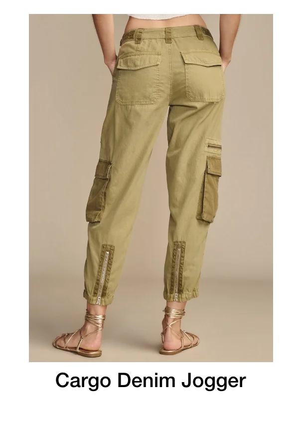 Cargo Denim Jogger