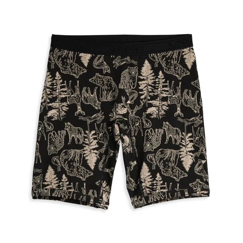 Image of 9" Boxer Briefs - Frosted Fauna