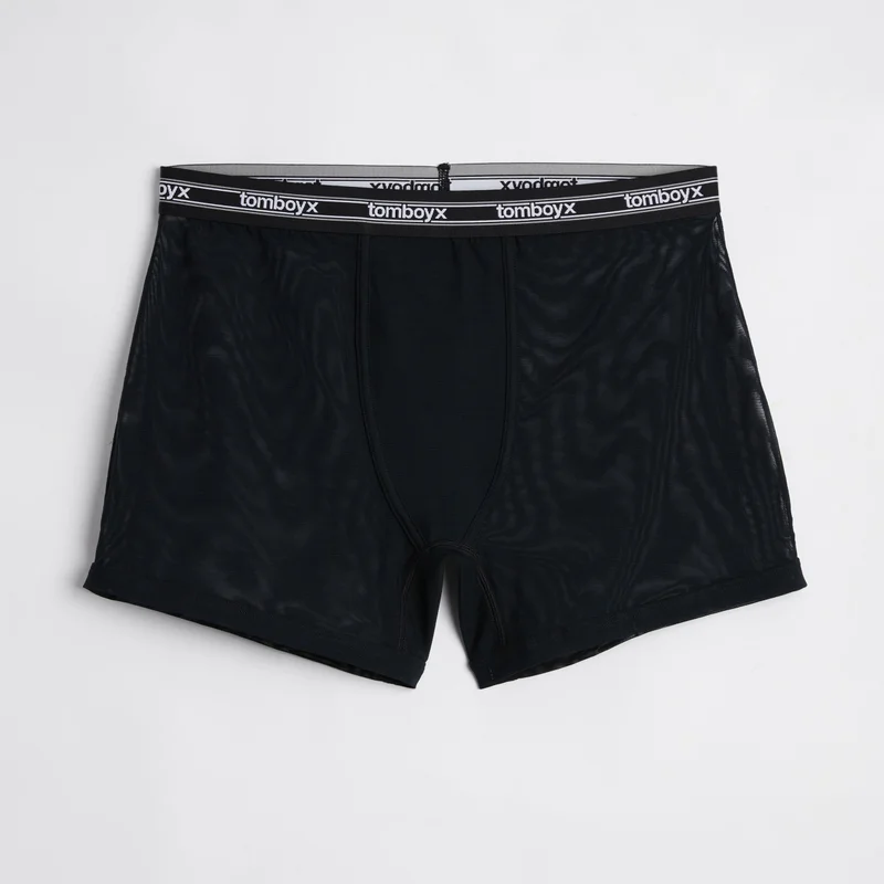 Image of Powermesh 4.5" Trunks - Black