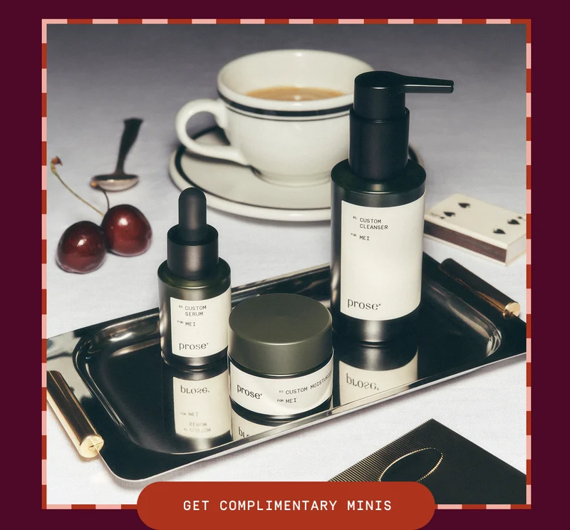Get complimentary minis