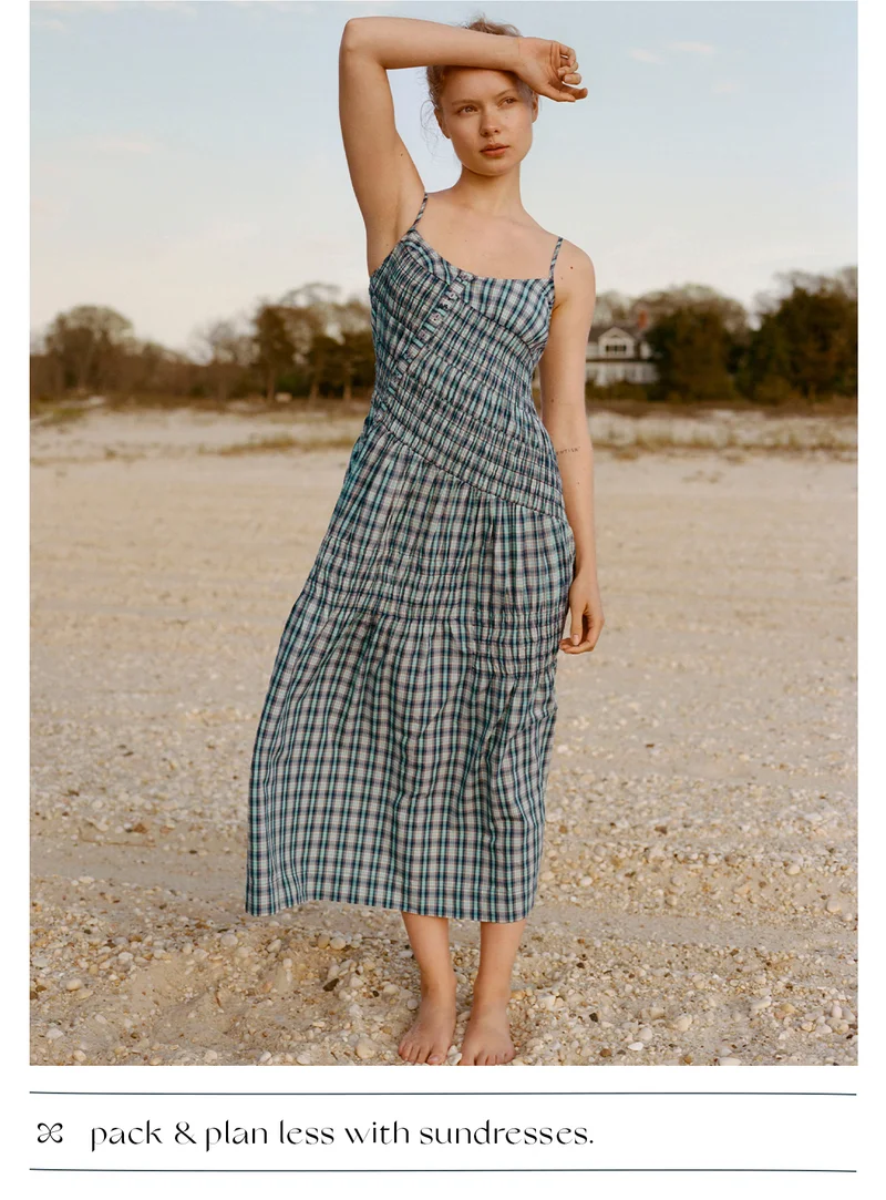 pack and plan less with sundresses
