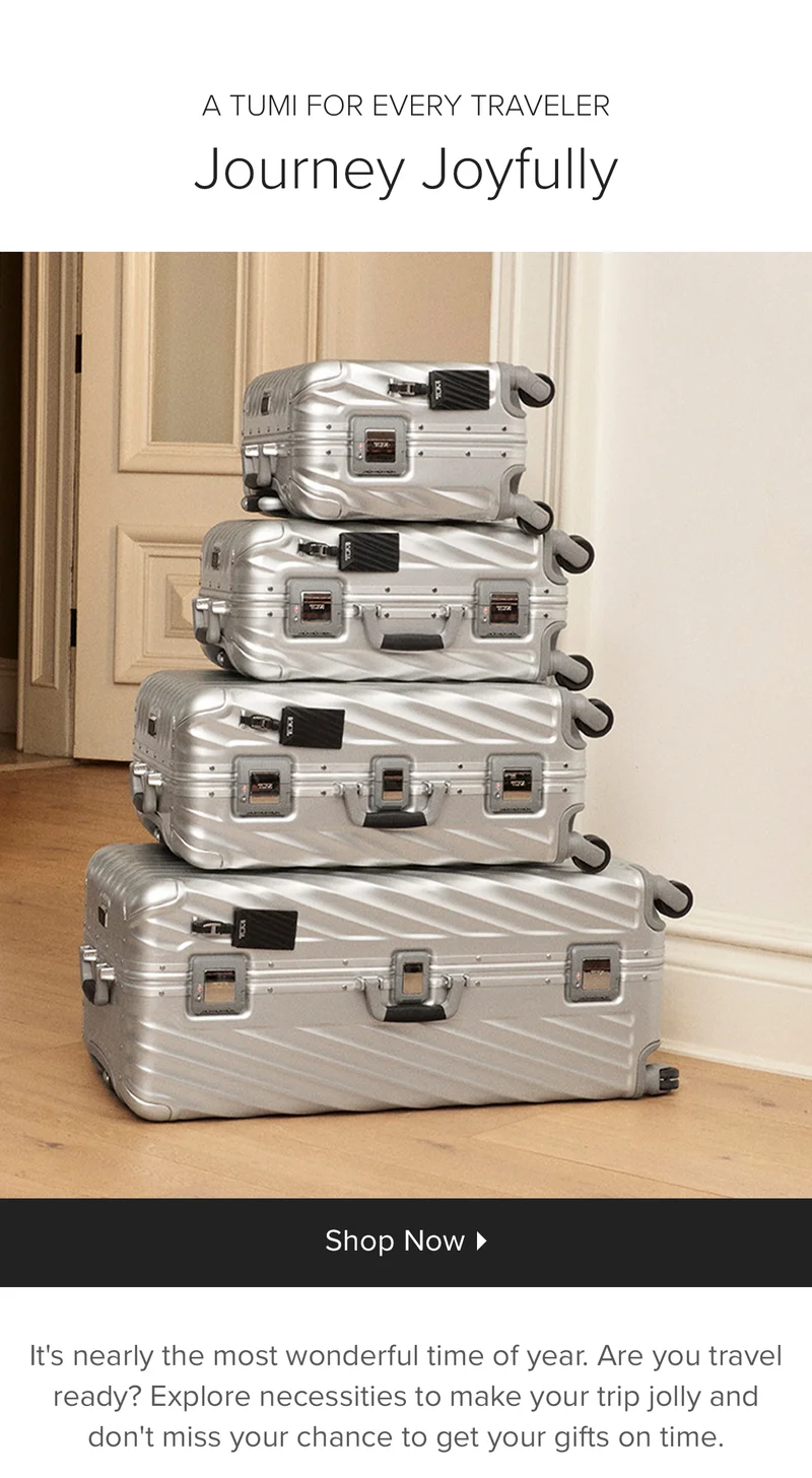 A TUMI For Every Traveler