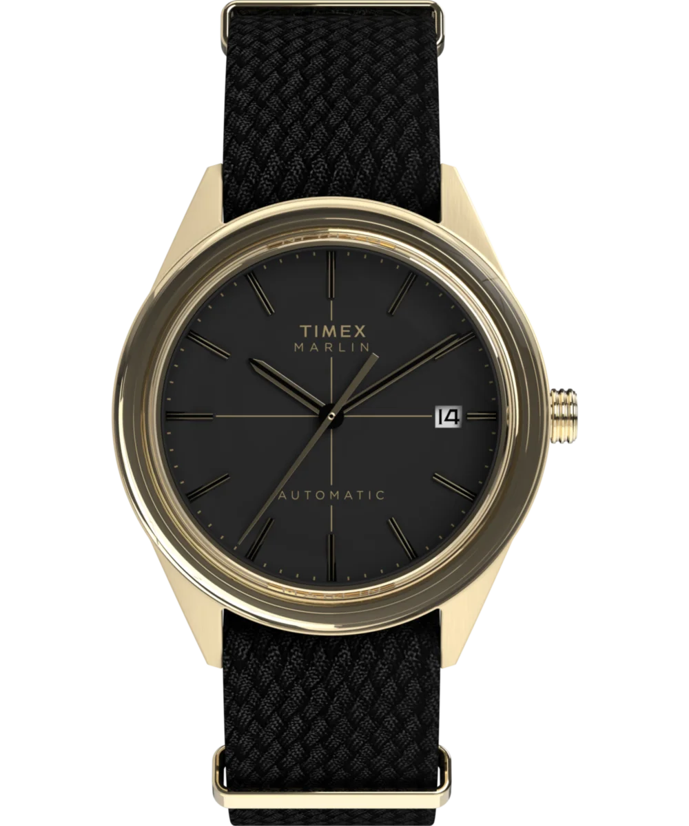 Image of Marlin® Jet Automatic 38mm Fabric Strap Watch