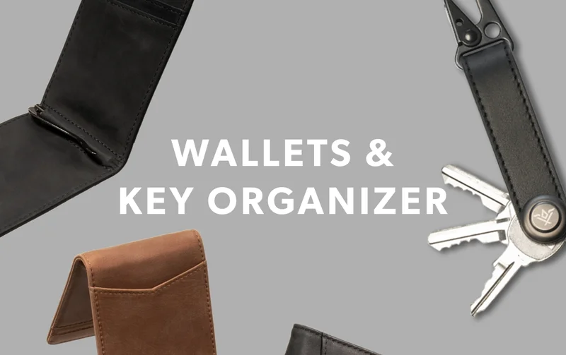 SHOP WALLETS & KEY ORGANIZER