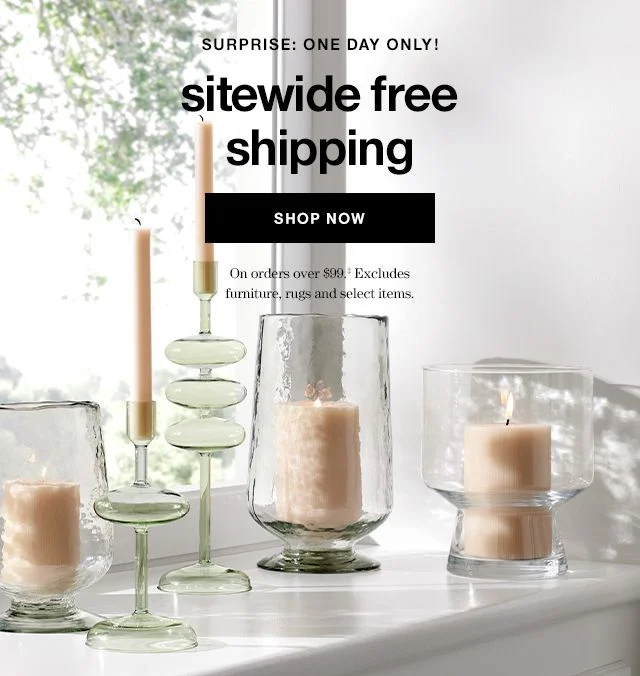 sitewide free shipping
