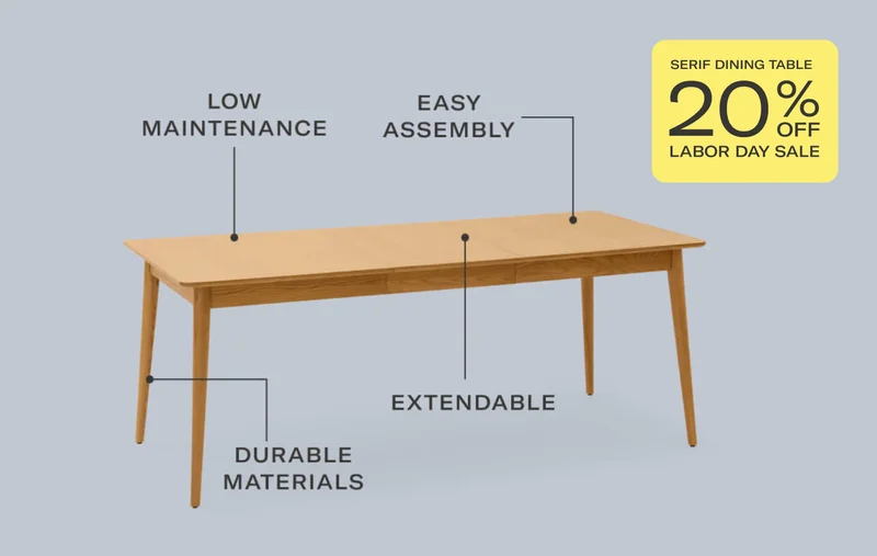 LOW MAINTENANCE | EASY ASSEMBLY | DURABLE MATERIALS | EXTENDABLE