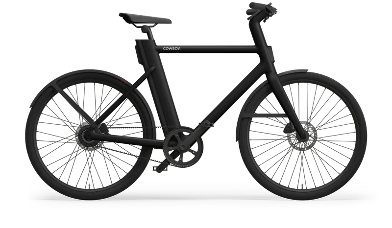A photographic render of a Cowboy Cruiser Black