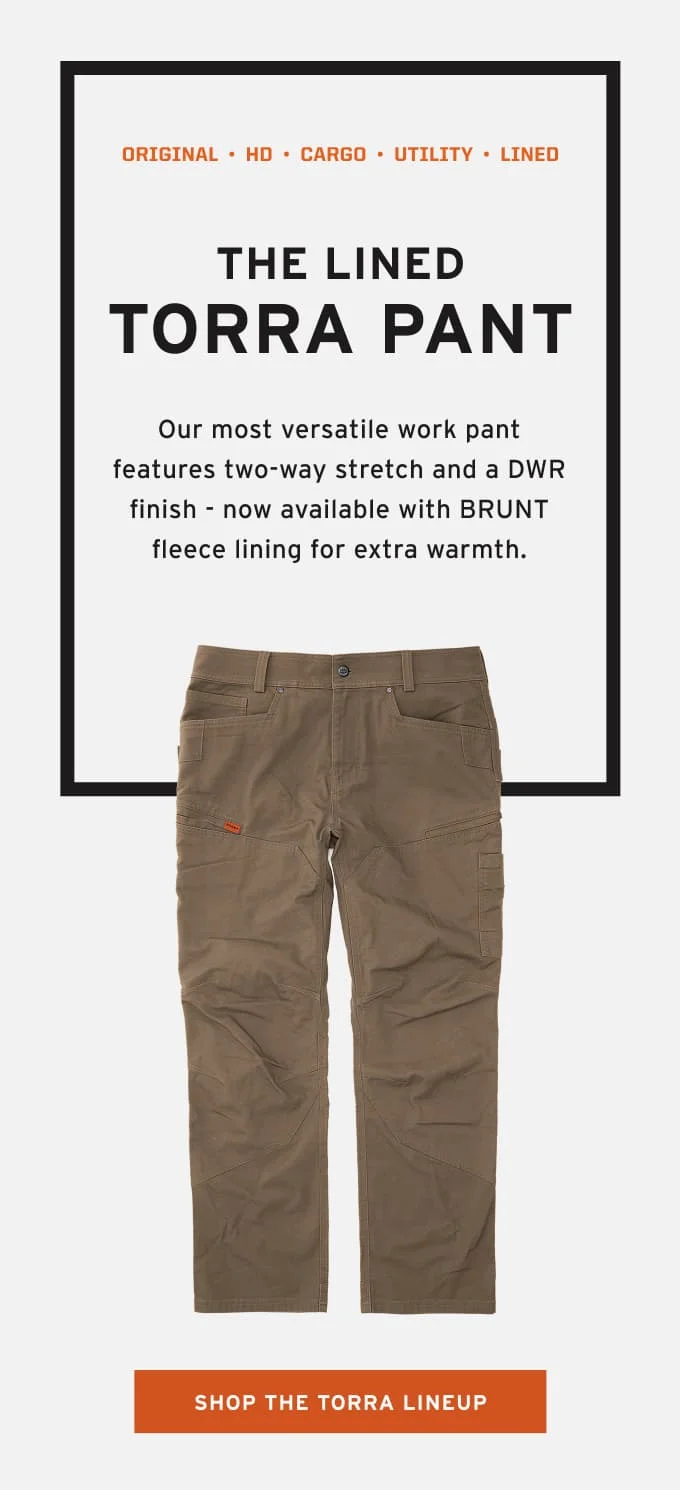 The Lined Torra Pant