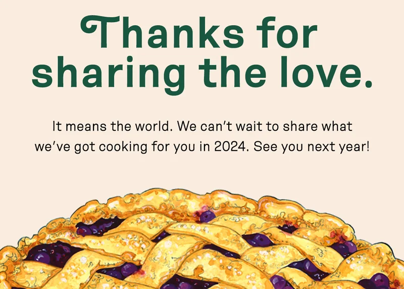 Thanks for sharing the love