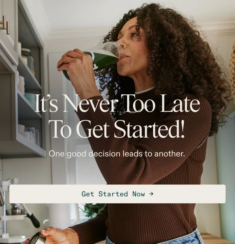 It's never too late to get started