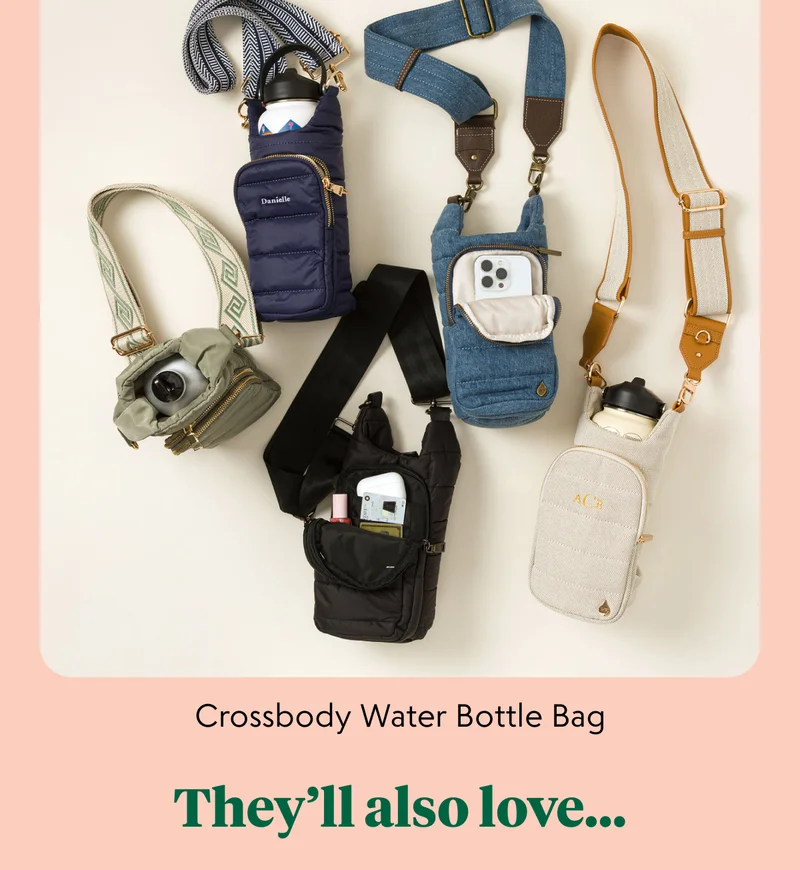 Crossbody Water Bottle Bag