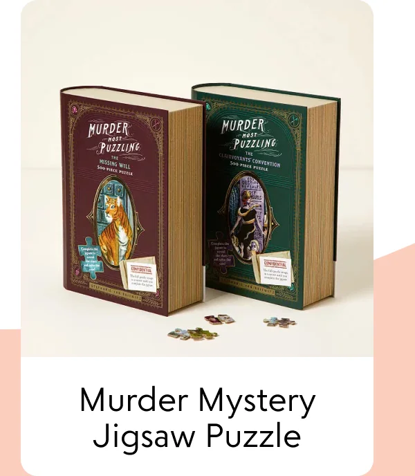 Murder Mystery Jigsaw Puzzle