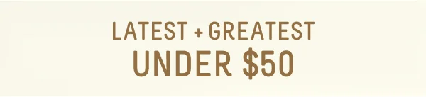 under $50
