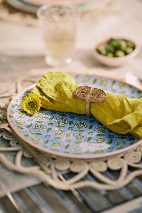 Tangier Oasis Melamine Dinner Plate