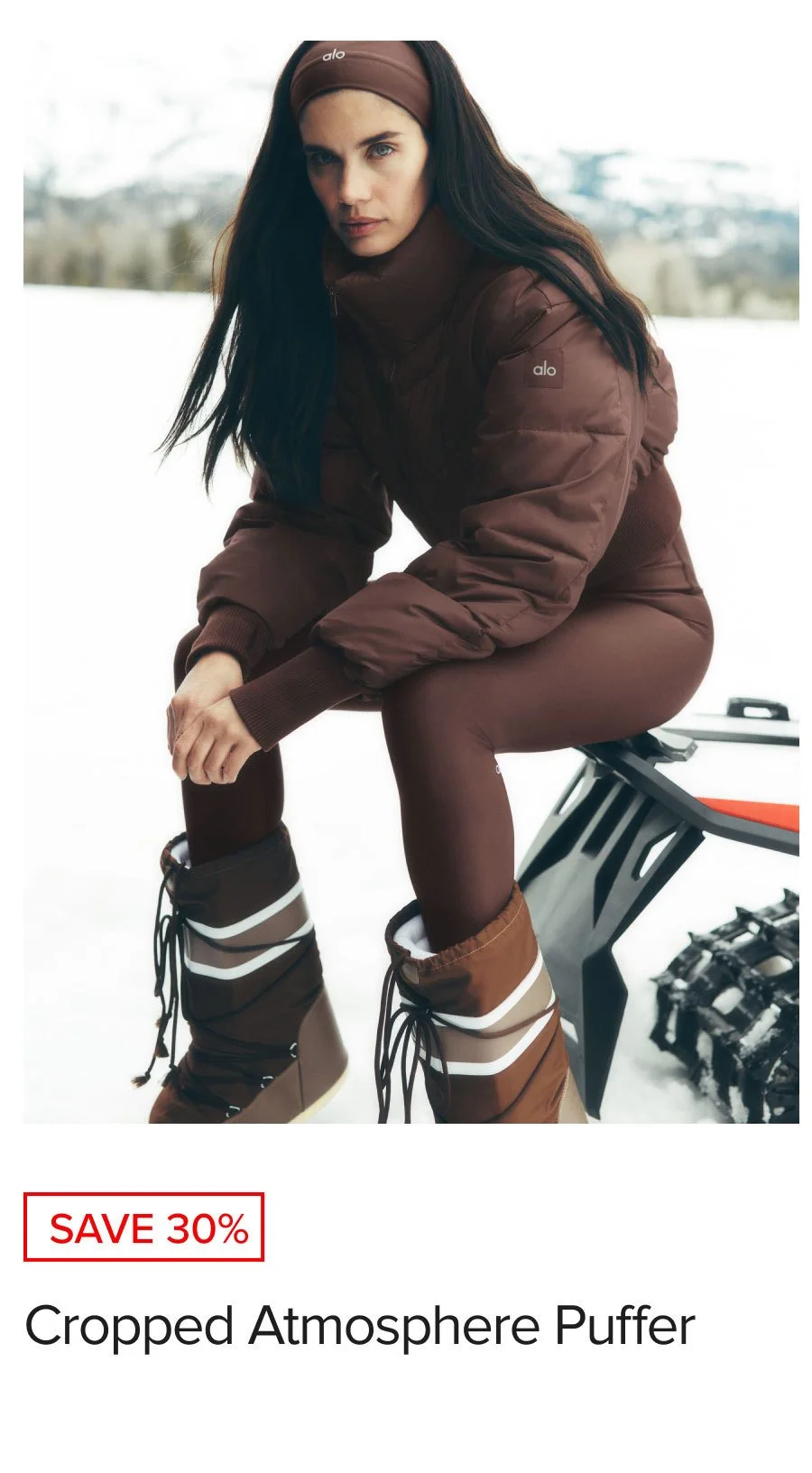 SAVE 30%. Cropped Atmosphere Puffer: