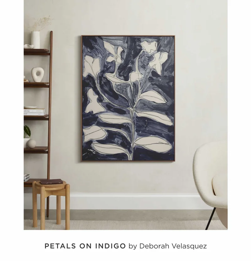 Petals On Indigo