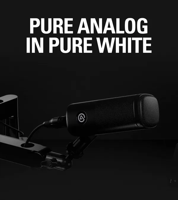 PURE ANALOG IN PURE WHITE