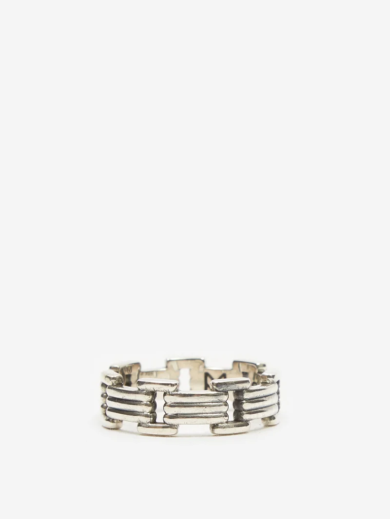 Image of Maple Lui Link Ring - Silver