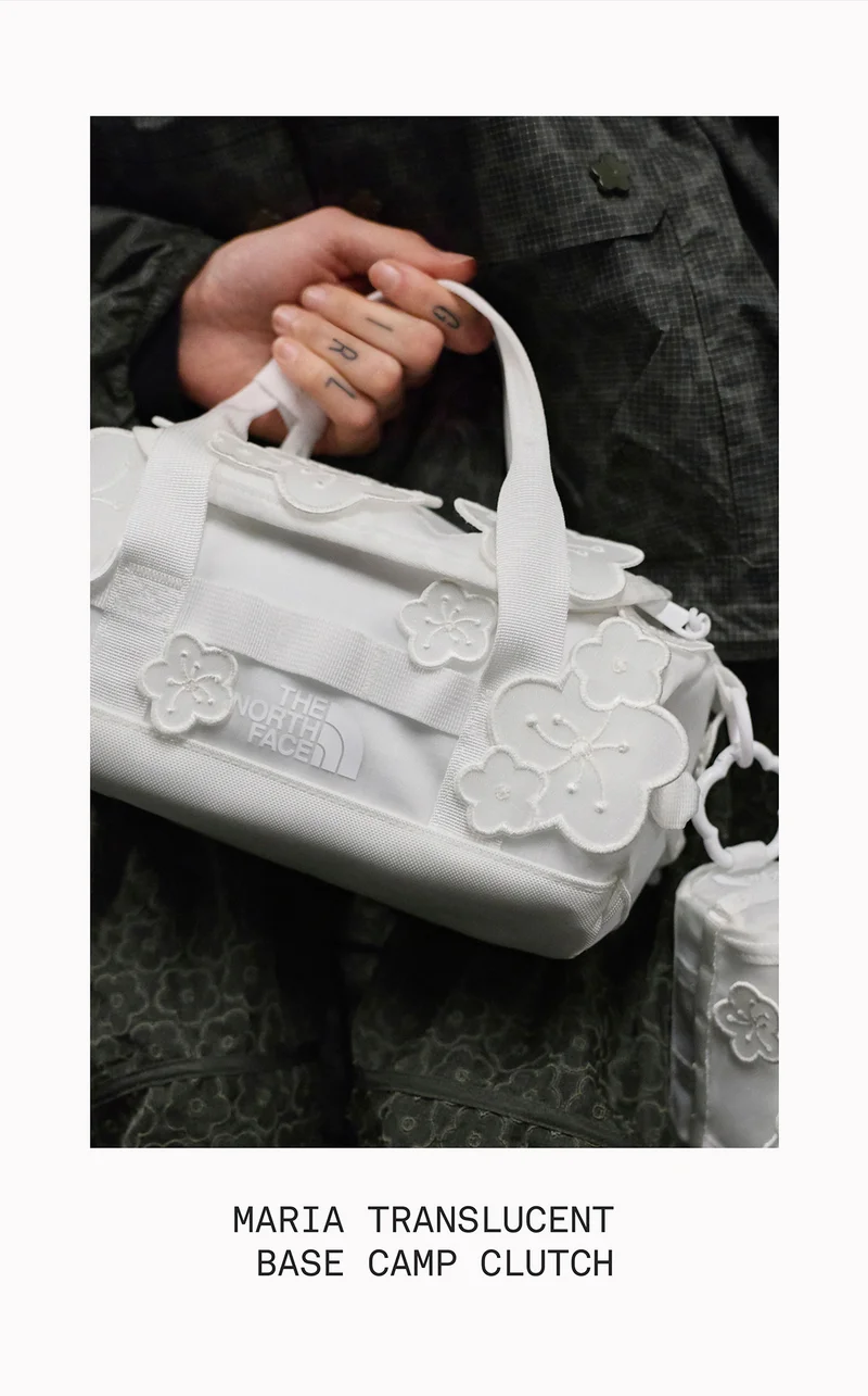 Maria Translucent Base Camp Clutch