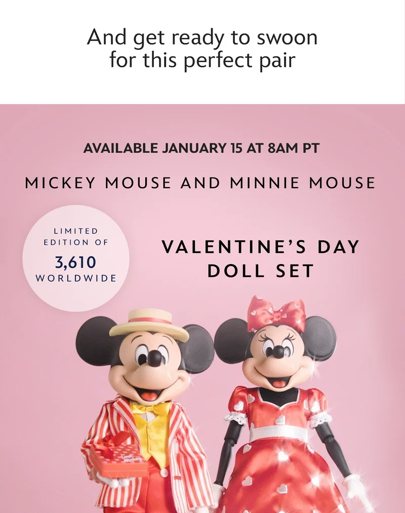 Valentine's day doll set | Shop Now