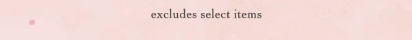 excludes select items