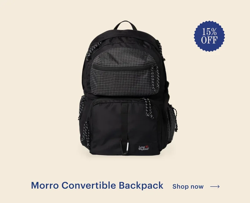 15% OFF Morro Convertible Backpack Shop Now