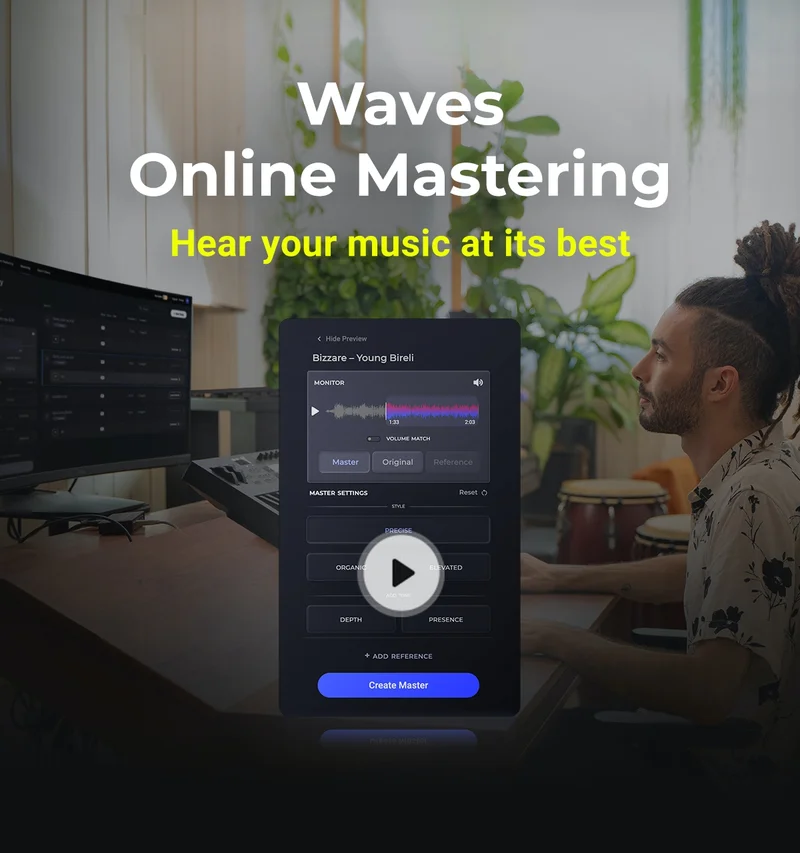NEW! Waves Online Mastering