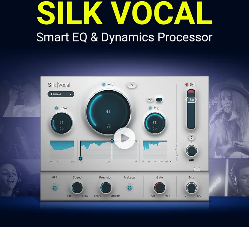 Silk Vocal – Smart EQ & Dynamics Processor