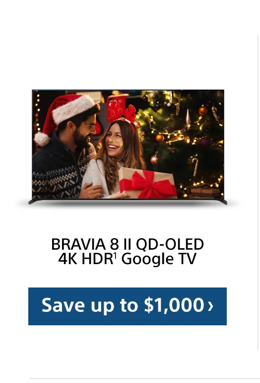 BRAVIA 8 II QD-OLED 4K HDR1 Google TV Save