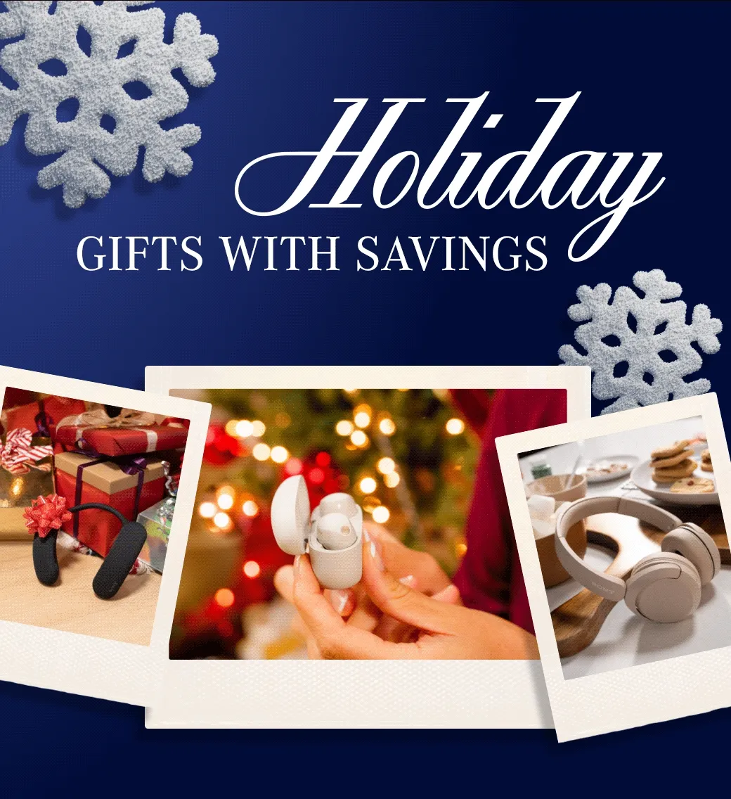 Holiday gifts with savings