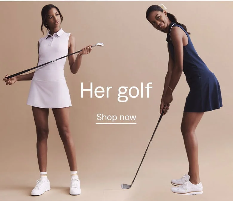 Her golf