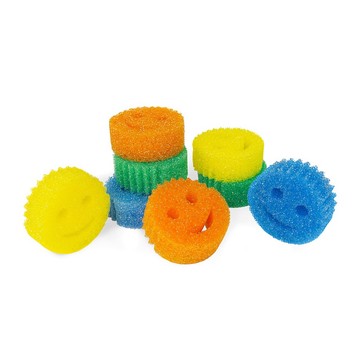 Scrub Daddy Original Sponge 8 Piece Multi-Color Sponge Set