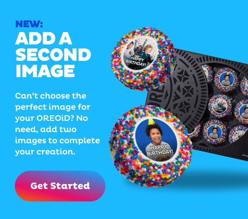 Add a second image to your OREOiD creation.