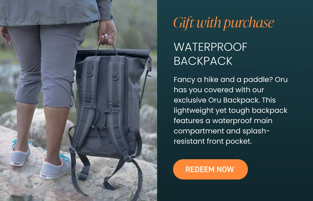 New Deal of the Week: Free Waterproof Backpack with any Kayak or Bundle Purchase New Deal of the Week: Free Waterproof Backpack with any Kayak or Bundle Purchase