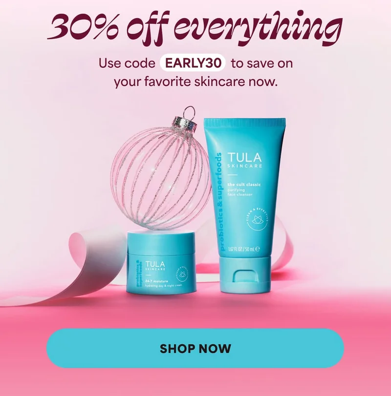 30% off EVERYTHING Use code discount code to save on your favorite skincare now. -- SHOP NOW