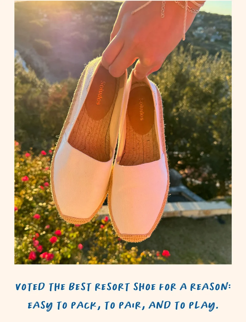 Voted the Best Resort Shoe (Summer Pink Espadrilles)