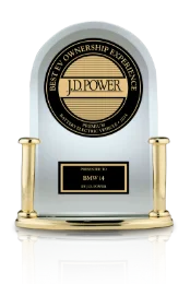 Engraved J.D. Power Award.